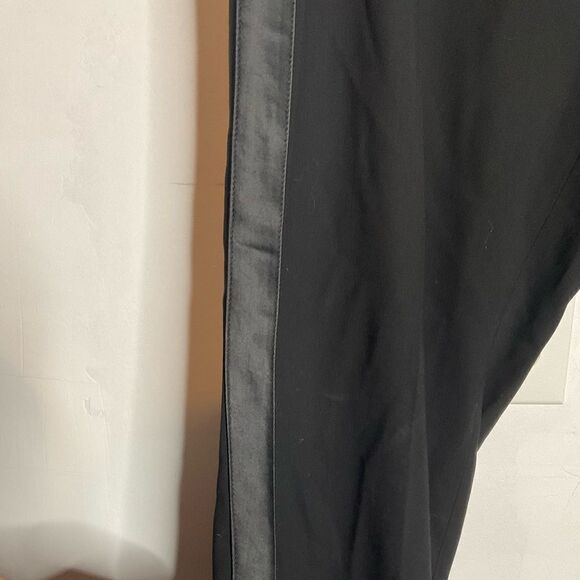 NWT Lauren Ralph Lauren Polo Black Side Stripe Straight Leg Slacks Size 22W - Picture 6 of 8